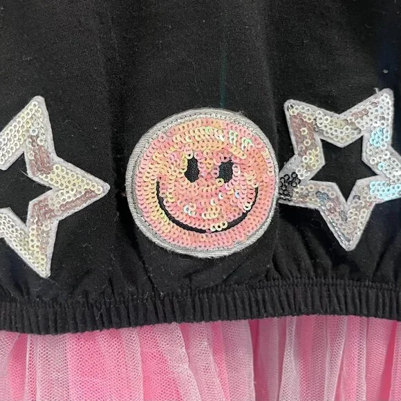 Baby Sara Girls Tulle Tutu Dress Bundle – Nordstrom Brand – Size 5 Black & Pink - Picture 4 of 5